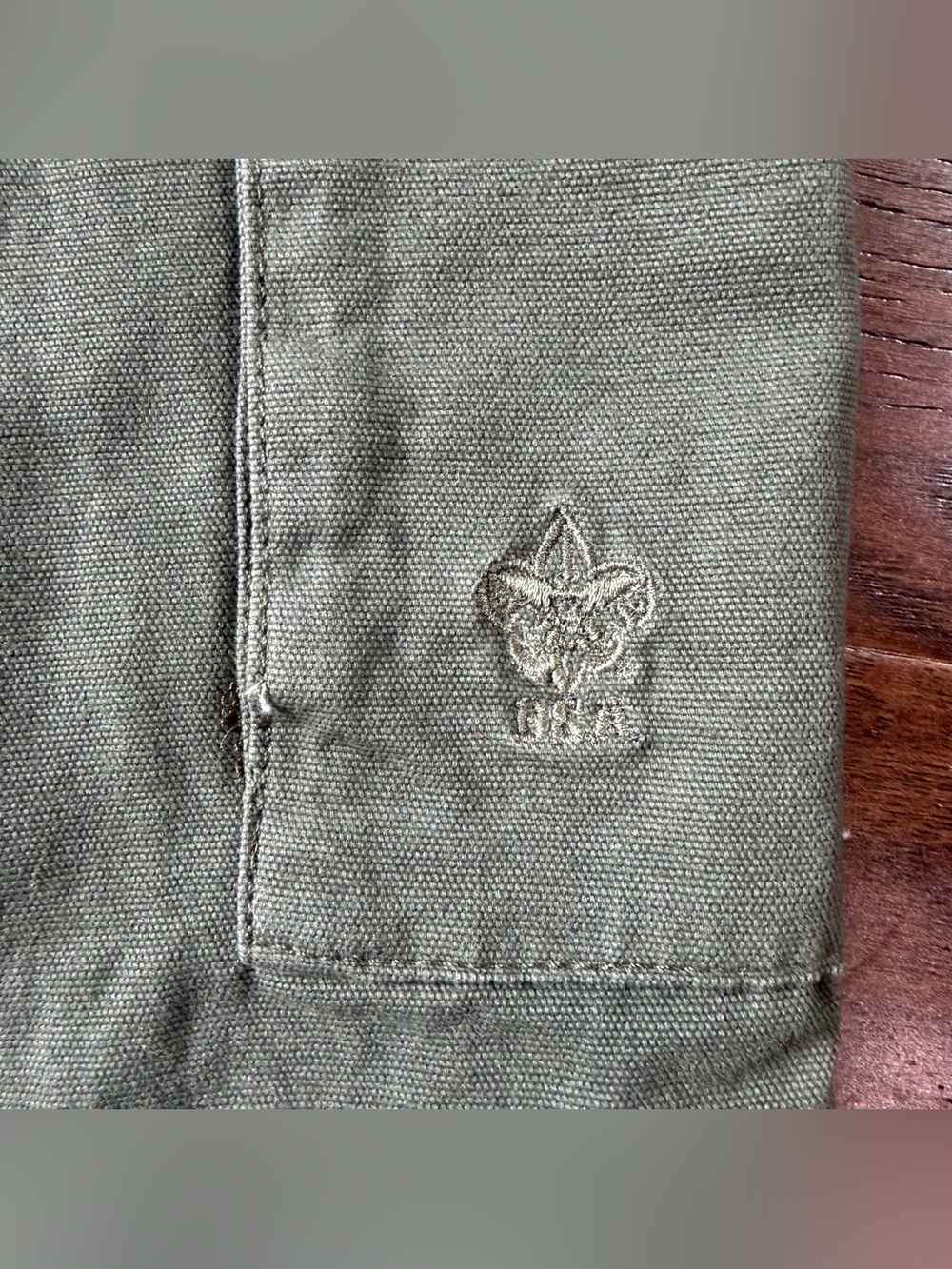 Boy Scouts of America BSA Official Uniform Men’s Canvas Cargo Shorts Sz 42 NWT - Picture 6 of 8